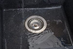 Hot Water Down Drain