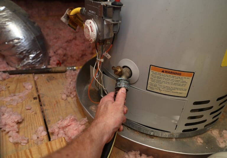 Water heater installation