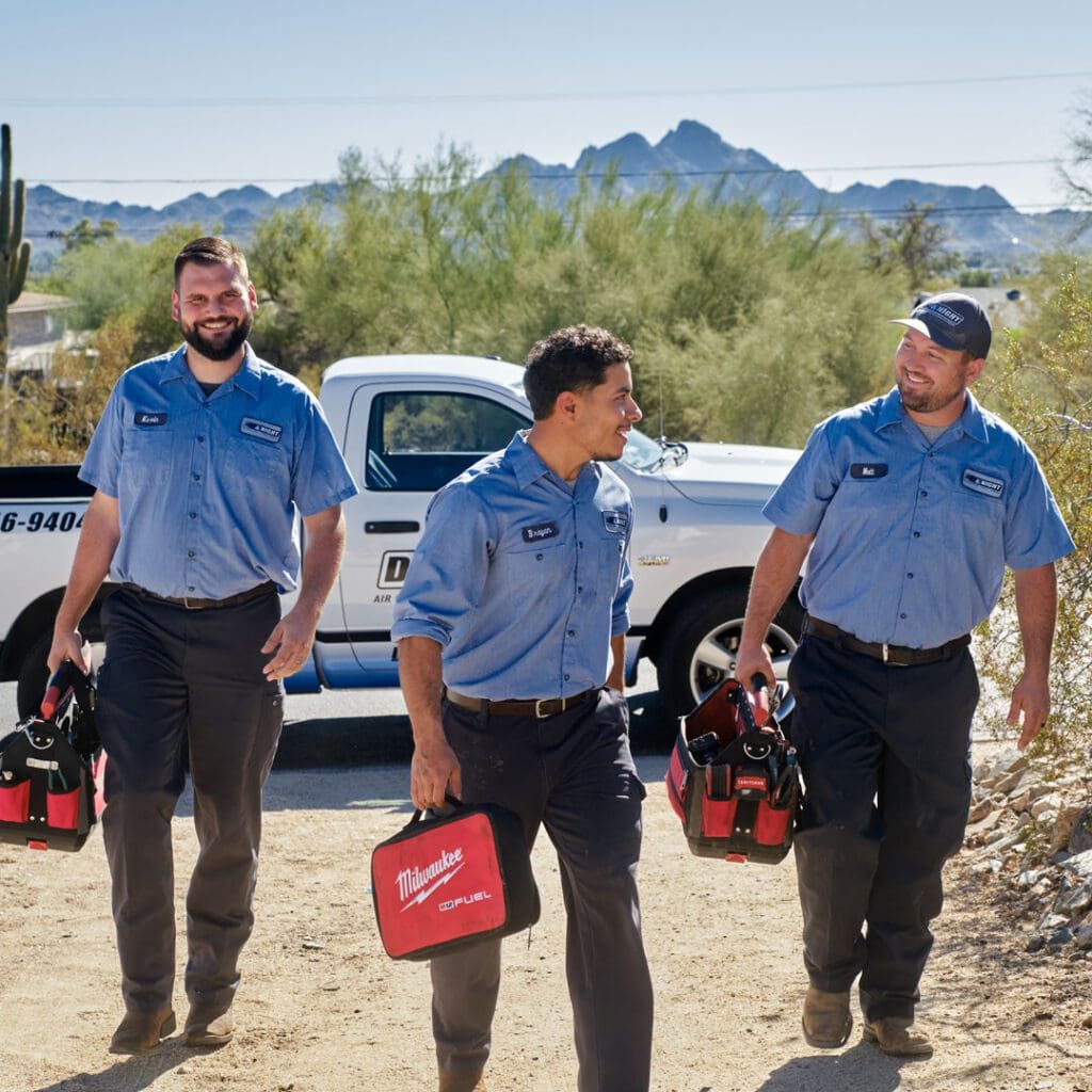 Water Line Workers